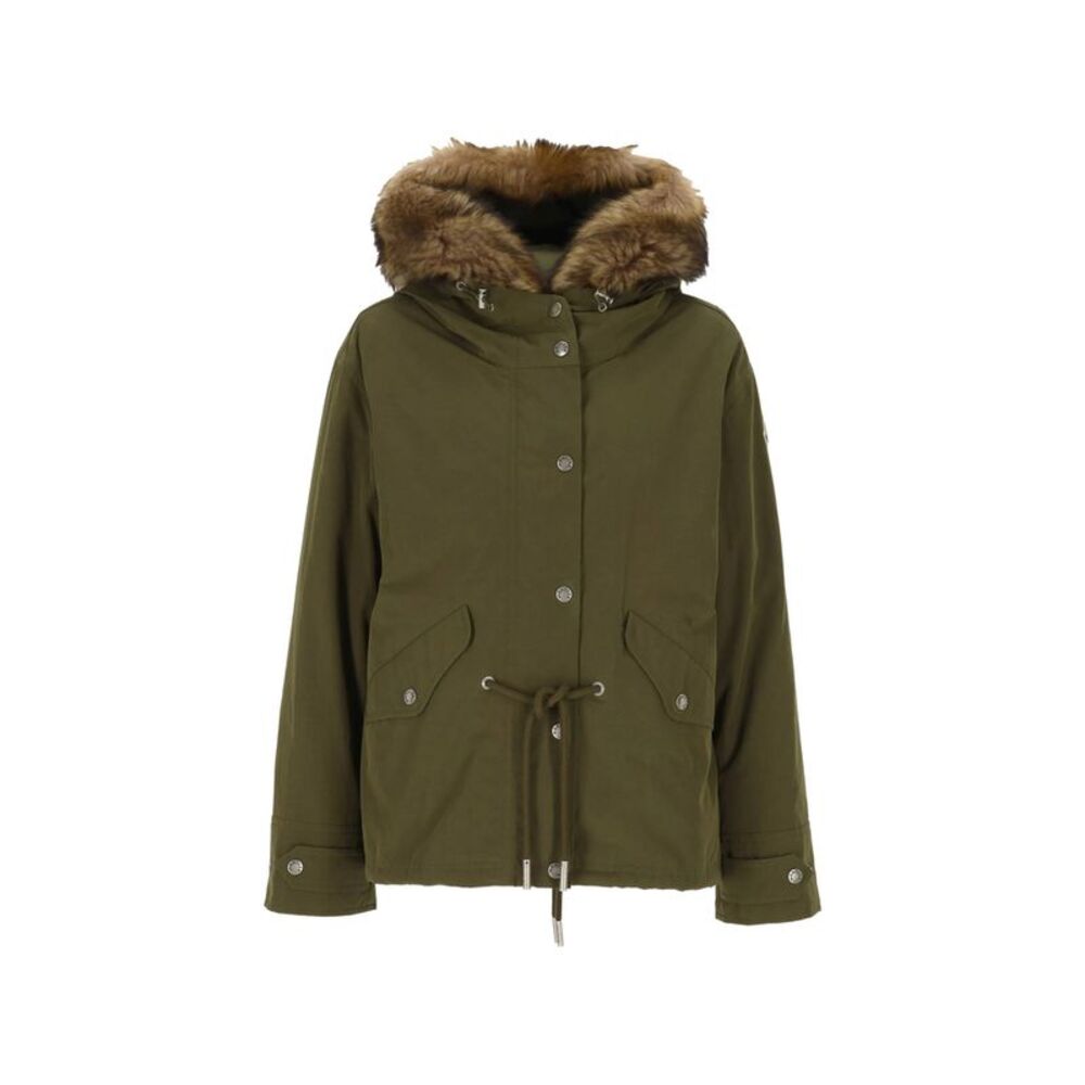 Moncler Green Coats - Parka Coats Women